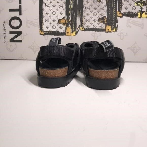 New Authentic Versace Luxury Leather Cage Sandals – Designer Italian Craft - Picture 4 of 9